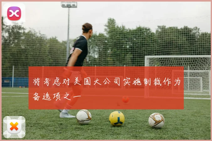 将考虑对美国大公司实施制裁作为备选项之一