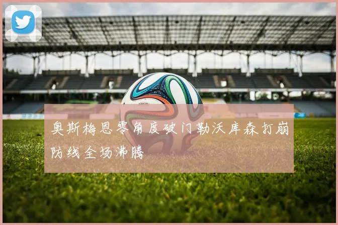 奥斯梅恩零角度破门勒沃库森打崩防线全场沸腾